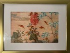 Beautiful Chinese Art Print Framed
