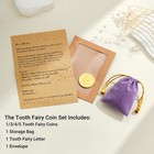 Tooth Fairy Gifts For Boys   Girls  Tooth Fairy Coins - First Tooth Keepsake    