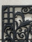 Vintage Cast Iron Door Mat Heavy Weight 20 Lbs 28 5  X 18  Architectural Salvage