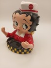Vintage Betty Boop Salt Pepper Shaker Holder Only 2000 Coca Cola Waitress