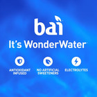 Bai Molokai Coconut Antioxidant Infused Water Beverage  14 Fl Oz  6 Pack Bottles