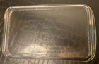 Vintage Glasbake Baking Dish  j263 2 5 Qt Rectangle Casserole Dish Clear Glass