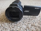 Sony Fdr-ax53   Sony Ecmgz1m Gun   Zoom Microphone