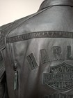 Harley-davidson Men s Challenger Waterproof Leather Riding Jacket 2xl 97063-11vm