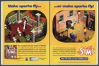 The Sims  the Original  Pc Game 2000 Promo Ad Wall Art Print Poster - Glossy