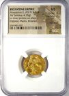Anastasius Ii Av Solidus Gold Byzantine Coin 713-715 Ad - Certified Ngc Ms  unc 