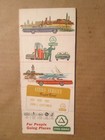 Citgo Cities Service Road Map Of Chicago 1964