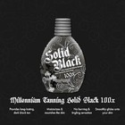 Solid Black Tan Enhancer Dark Tanning Lotion  14oz 