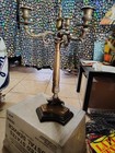 Antique Vintage Castilian Imports Brass Candelabra 3 Candle Holder Centerpiece