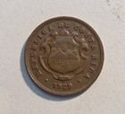 1929 Costa Rica  10 Centimos -  World Coin