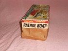 Vintage Daito Patrol Boat Tin Toy Wind-up Motor Boat W  Box Japan Working Japan