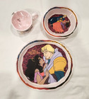 Disney Hunchback Of Notre Dame Dinnerware Set Plate Bowl Cup New Iob Esmeralda