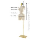 Female Mannequin Body Torso  Clothing Display Model  Adjustable Dress Form