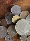 Old Foreign World Money Lot With Two  999 Silver Coins   28 Coins In Total