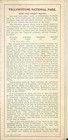 1914 Wabash Union Pacific Railroad Brochure Yellowstone National Park Lg Map Vg