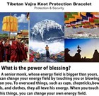 Authentic Tibetan Monks Handmade Protection Bracelet With A Talisman  Red