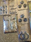 Miscellaneous Bundle Of Tim Holtz Charms  Adornments  And Other Craft Supplies