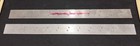 Vintage Pair Of Starrett 370 Shrink Rules 1-8  To Ft  And C378 9-32  To Ft