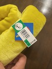 Warner Brothers Looney Tunes Tweety Bird Slippers Yellow Plush Adult Sz 8 10 Nwt
