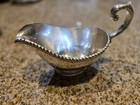 Vintage Silver Webster Wilcox Gravy Boat