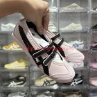 Onitsuka Tiger Mexico 66 Tgrs Ballet Flats Pink black 1182a678-700 New 