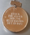 Gdr Medal Of Honor Silver 1967 District Order Police Rarity
