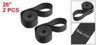 Two 26  Bike Bicycle Wheel Rim Strip Rim Tape Liner Inner Tube Universal