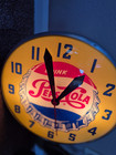 Swihart Pepsi Clock Runs Excellent Shape Nos Motor Lights Up