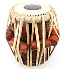 Tabla Dayan Sheesham Wood 5 25  W aloke Dutta Cassette Tape And Headcover
