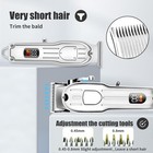 Professional Hair Cut Machine Barber Salon Cutting Trimmer Clipper Kit Set