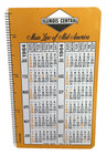 Illinois Central Railroad Calendar Vintage 1964 Stuyvesant Docks Ruler