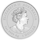 2020-2031 Australia Lunar 12-coin Gilt Collection Case   4x Issued 1oz Silver  1