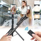 Portable 68  Wireless Remote Selfie Stick Tripod Phone Stand For Iphone Samsung