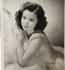 Shirley Temple Celebrity Vintage 1942 Magazine Print Image