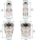 3 8   Pressure Washer Quick Connect Fittings For Npt Male And Female Thread Kit