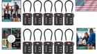 Tsa Approved Cable Lock For Suitcase Locker Backpack Gym Security