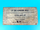 Vintage Reproduction 1000 Dollar Bank Of The United States Note 1840 Collectible