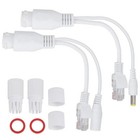 12v Power Over Ethernet Passive Poe Adapter Cable Splitter Injector Waterproof