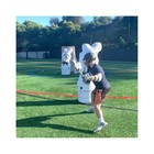 Inflatable Lacrosse Goalie Blocker  Practice Shots From Any Angle With