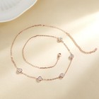 2 5cttw Round Cut Moissanite Bubble Pendant Necklace 925 Sterling Silver Choker
