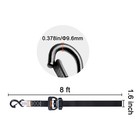 Vevor 4 Pack Ratchet Tie Down Straps 5208 Lbs 1 6  X 8  Heavy Duty For Cargo