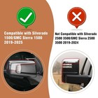 Owitat Chrome Mirror Covers Chevy Silverado 1500 Gmc Sierra 1500 2019-26