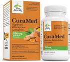 Pack Of 3 Curamed 750 Mg Curcumin Complex 120 Softgels 360 Total Free Ship 