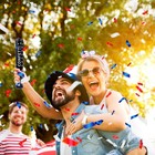 Confetti Cannon 12 Pack Multicolor Biodegradable Confetti Popper Party Confetti 