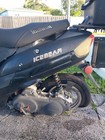 Icebear Rocket 50cc Black Motor Scooter With Storage Trunk Yr500qt-8 Mpn