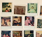 Vintage Lot Of 24 Polaroid Instant Photographs Snapshots 1970s - 1980s