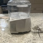 Oster Electric Food Steamer 5711 White clear Plastic Timer 1-tier 4 5 qt