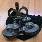 Antique Optical Phoropter optometry Testing Device By Dezeng Standard Co 