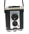 Kodak Brownie Reflex Synchro Camera Vintage Tlr 620 Film Usa W Strap