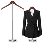 T Shirt Display Stand For Vendors  Adjustable Dress Form Mannequin 1-pack Brown